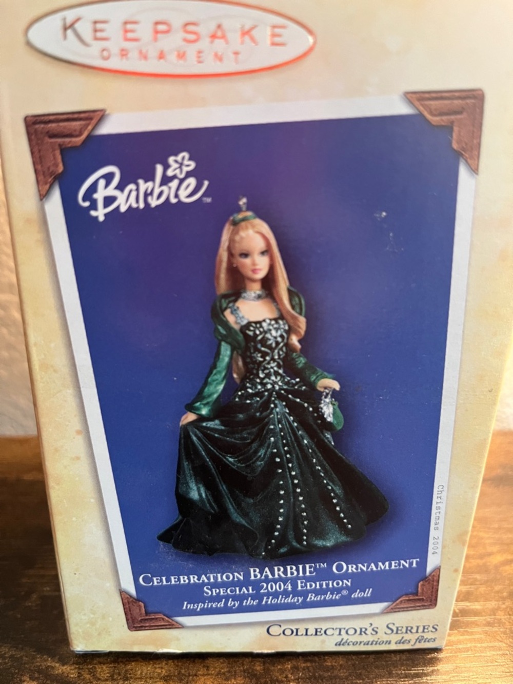 Barbie Emerald Green Celebration Ornament
